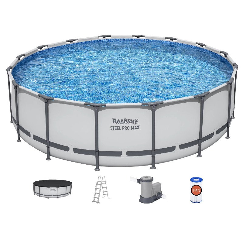 Pool Ladder Above Ground - Piscina Acima do Solo Steel Pro