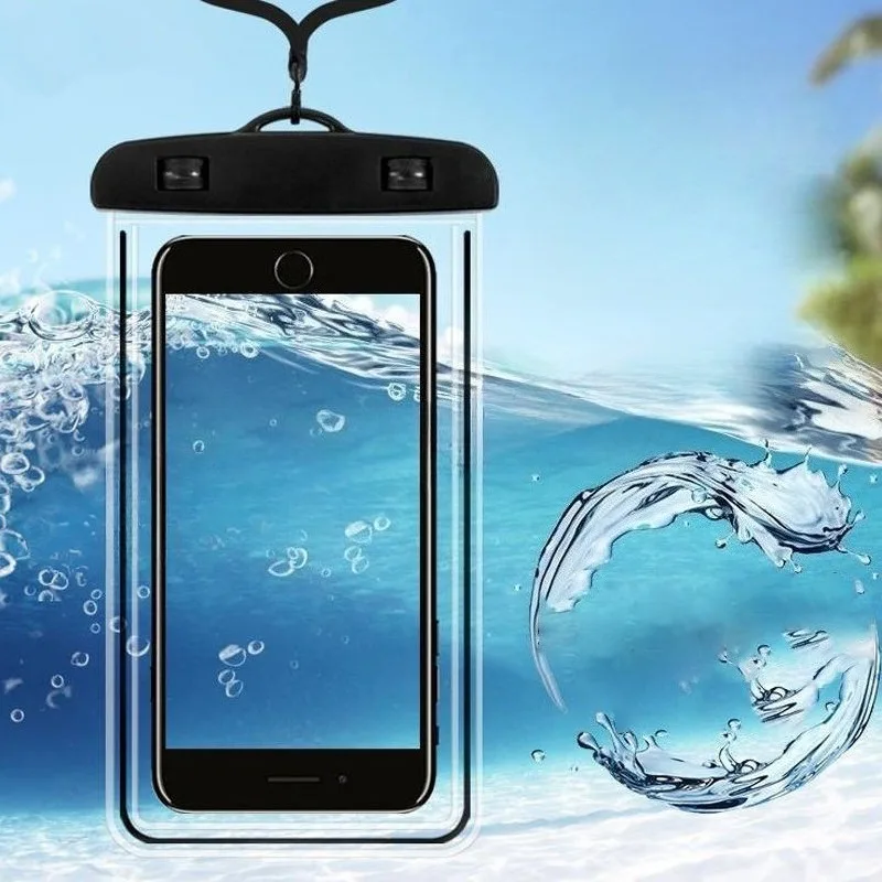 Pool Cover Waterproof - 1pc transparente bolsa de telefone móvel