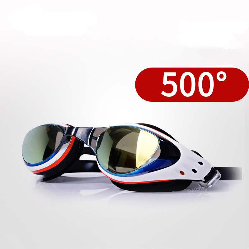 Swim Goggles Anti Fog Uv - Profissional miopia óculos de natação prescrição
