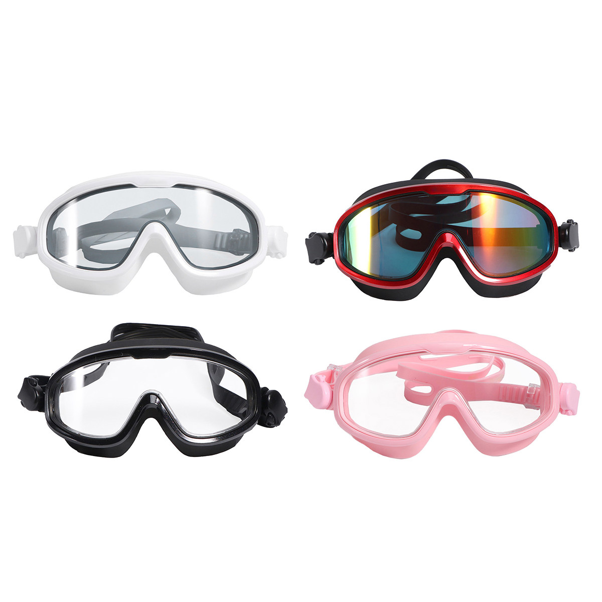 Swim Goggles Anti Fog Uv - Óculos de Natação Impermeáveis e Antiembaçantes