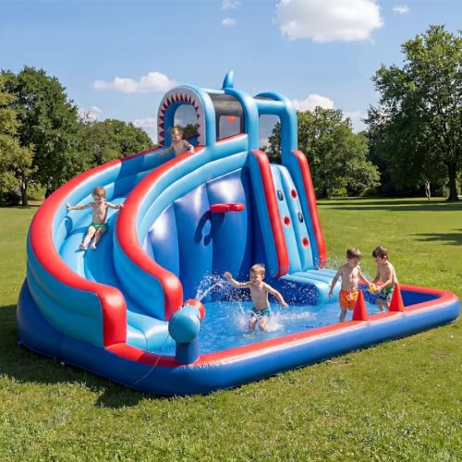 Water Slide Inflatable - Escorregador inflável de água para crianças
