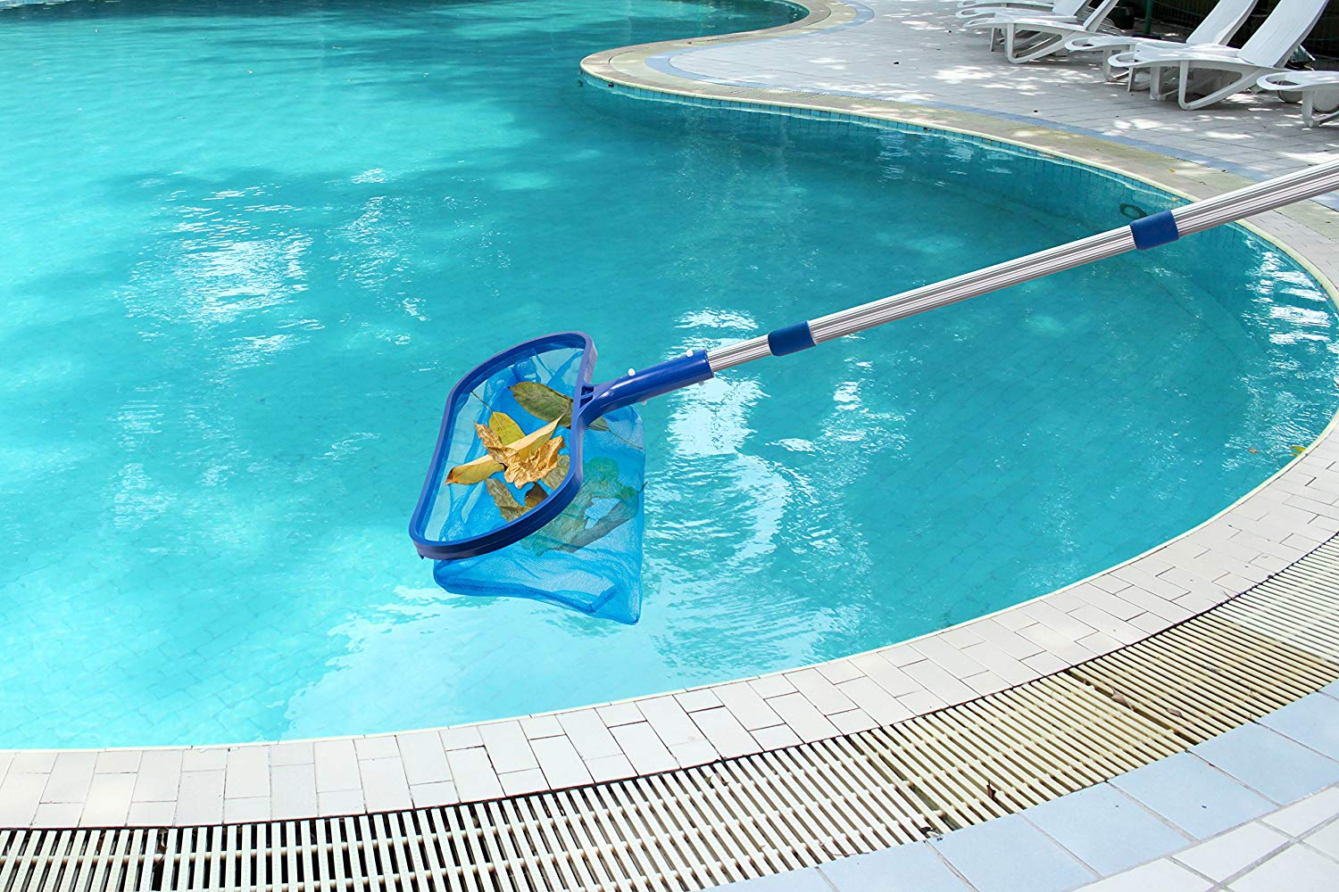 Pool Skimmer Net - Nova rede de limpeza de folhas