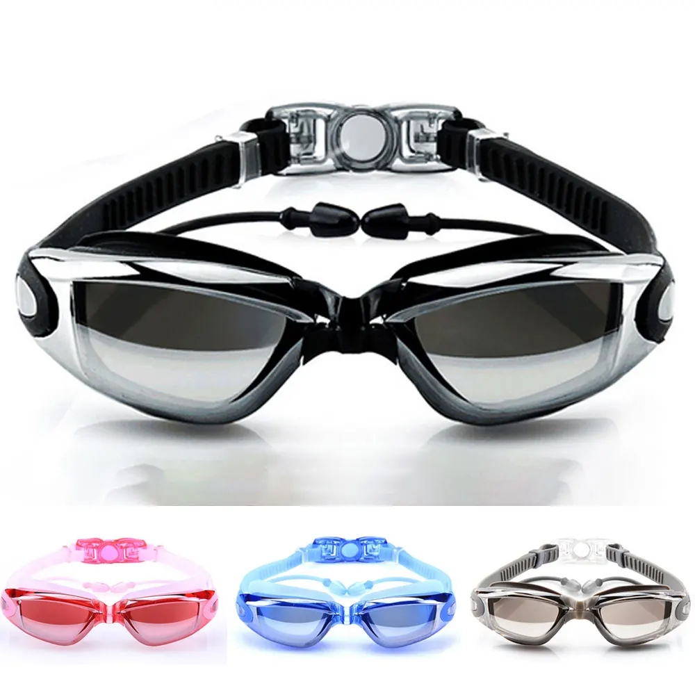 Swim Goggles Anti Fog Uv - Óculos de natação adulto piscina óculos