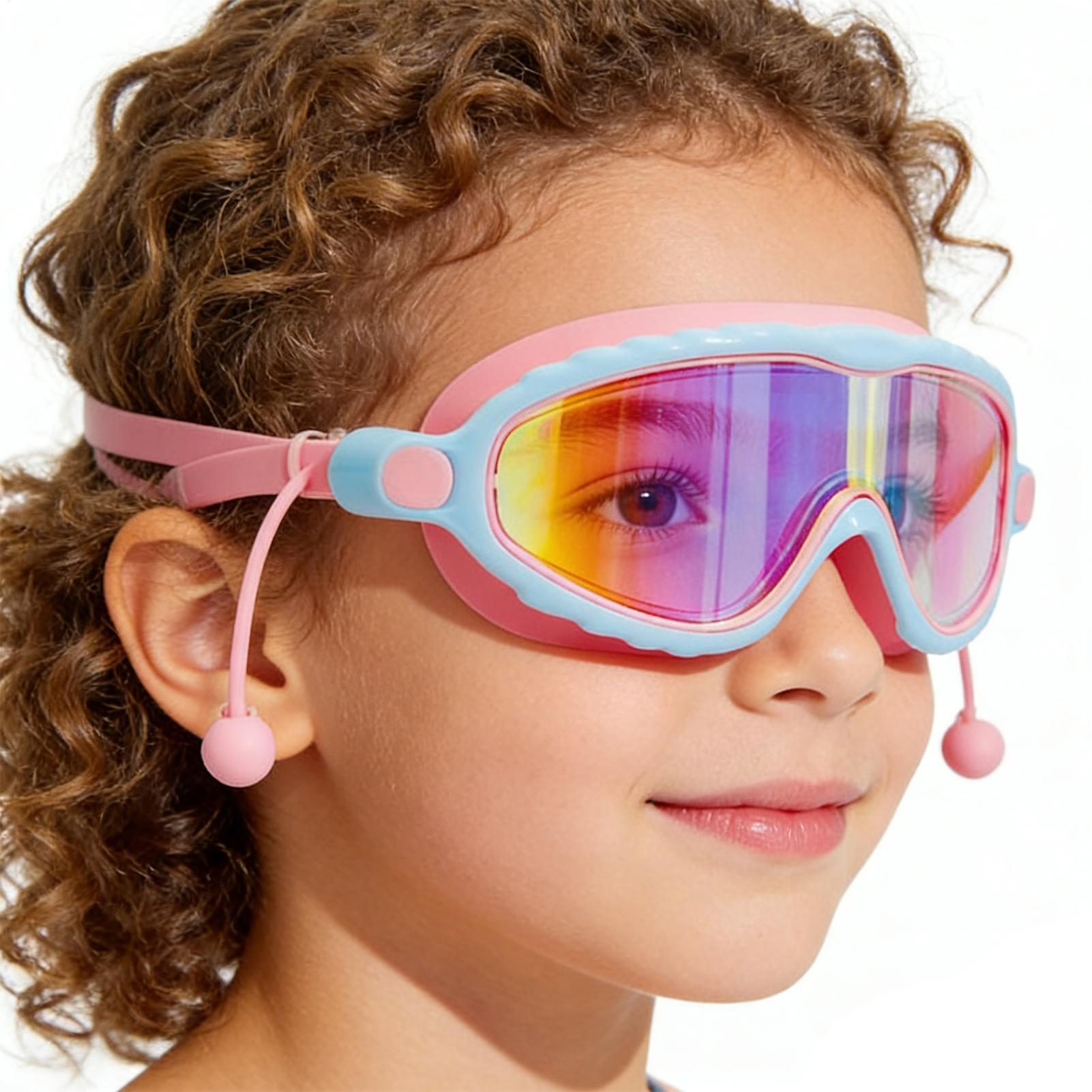 Swim Goggles Anti Fog Uv - Óculos infantis para natação, antiembaçante, proteção