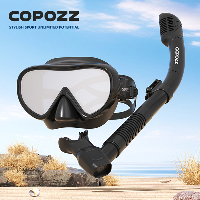Snorkel Mask Full Face - COPOZZ Nova Máscara de Mergulho de