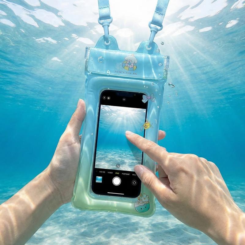 Pool Cover Waterproof - Bolsa Flutuante para Telefone com Almofada