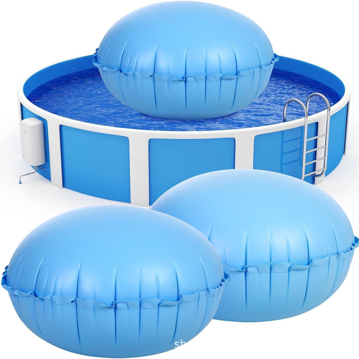 Pool Ladder Above Ground - Almofadas para piscinas acima do solo,