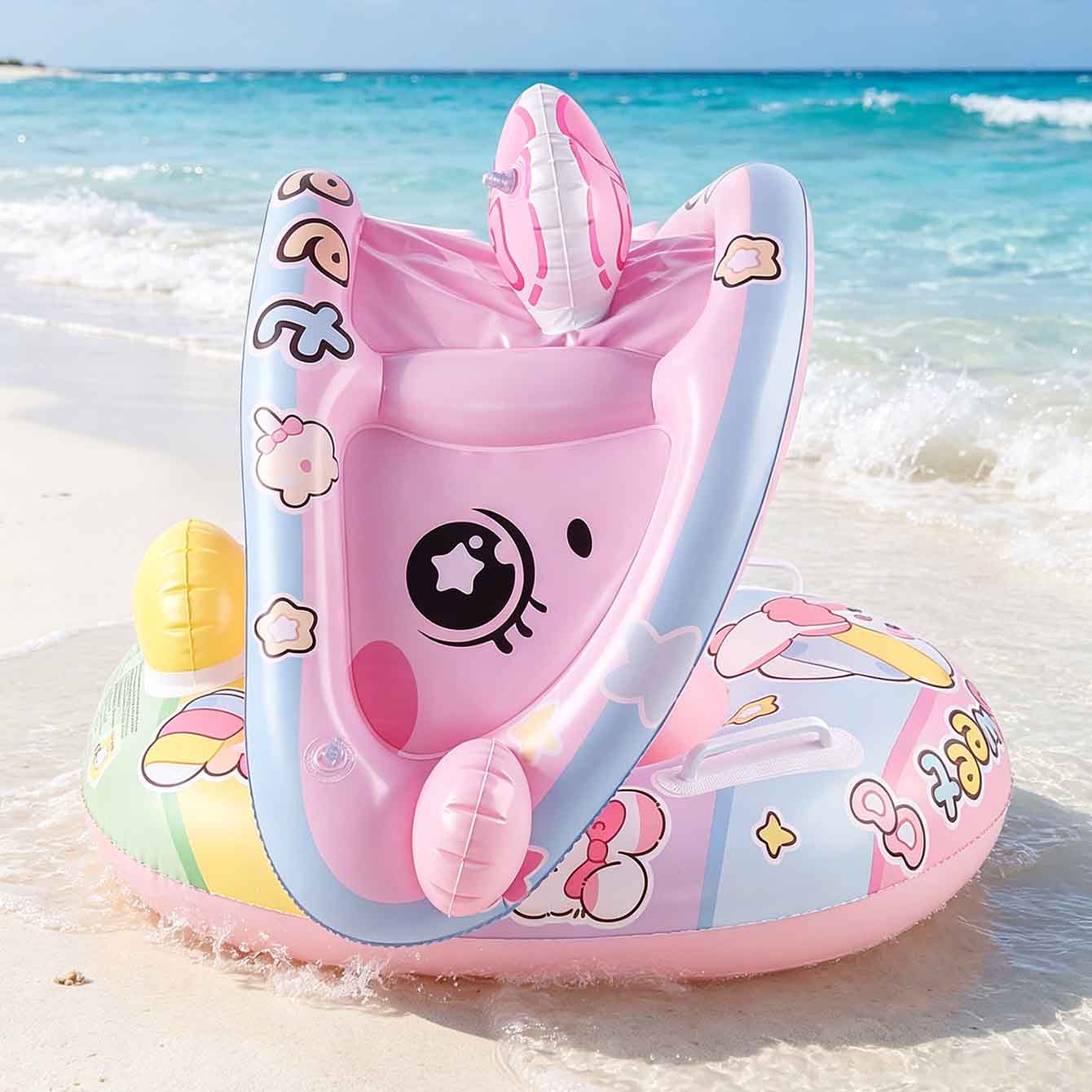 1PC Boia Inflável para Piscina - Pool Float Ring Inflatable avaliação e preço