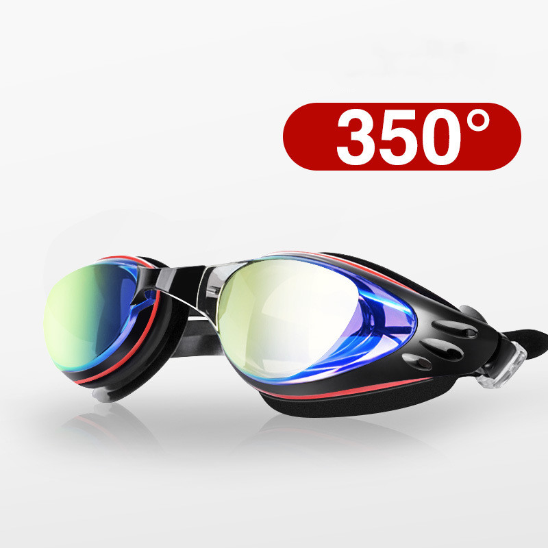 Profissional miopia óculos de  - Swim Goggles Anti Fog Uv avaliação e preço