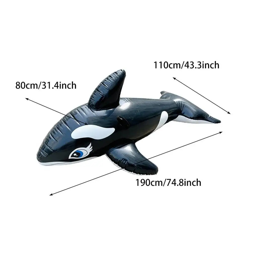 Baleia gigante inflável cama f - Pool Float Ring Inflatable avaliação e preço
