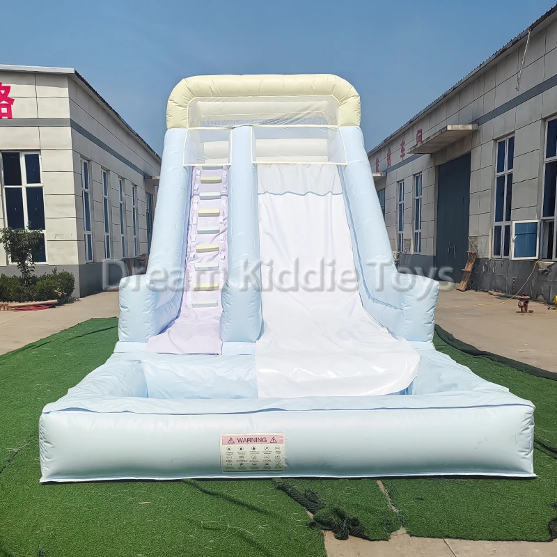 Tobogã inflável comercial com  - Water Slide Inflatable avaliação e preço