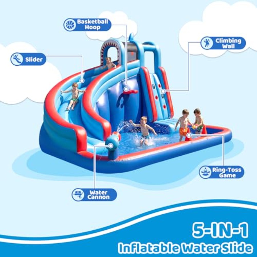 Escorregador inflável de água  - Water Slide Inflatable avaliação e preço