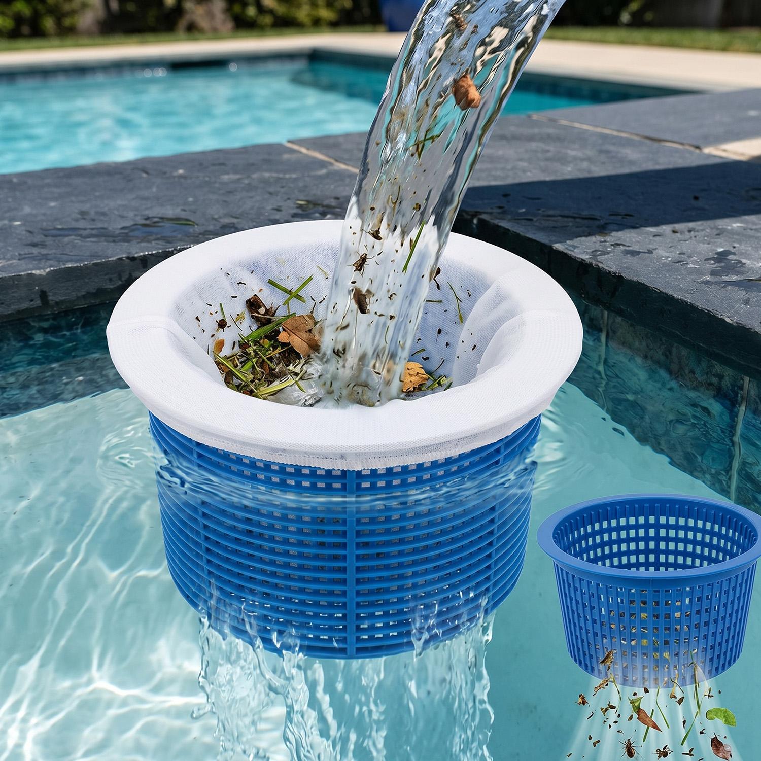 50/5PCS Cesto Coletor de Lixo  - Pool Skimmer Net avaliação e preço