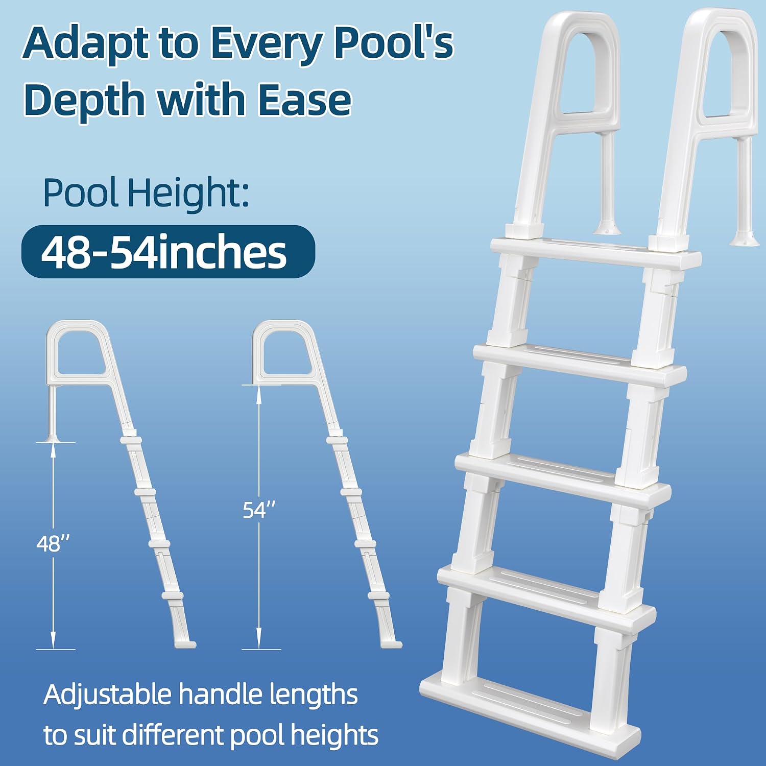 Escada para Piscina, Escada de - Pool Ladder Above Ground avaliação e preço