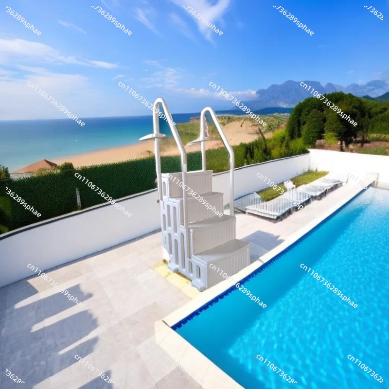 Escada Plástica para Piscina A - Pool Ladder Above Ground avaliação e preço