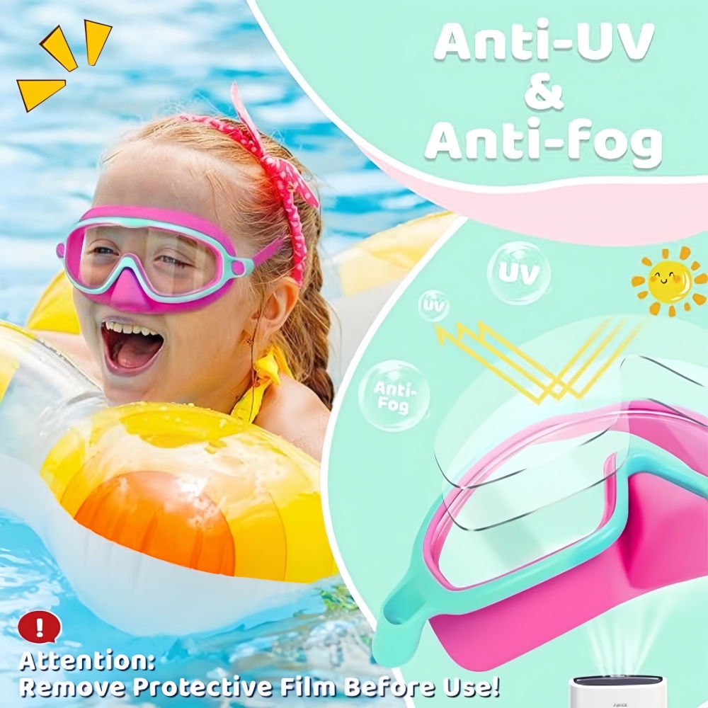 Óculos de Natação para Criança - Swim Goggles Anti Fog Uv avaliação e preço