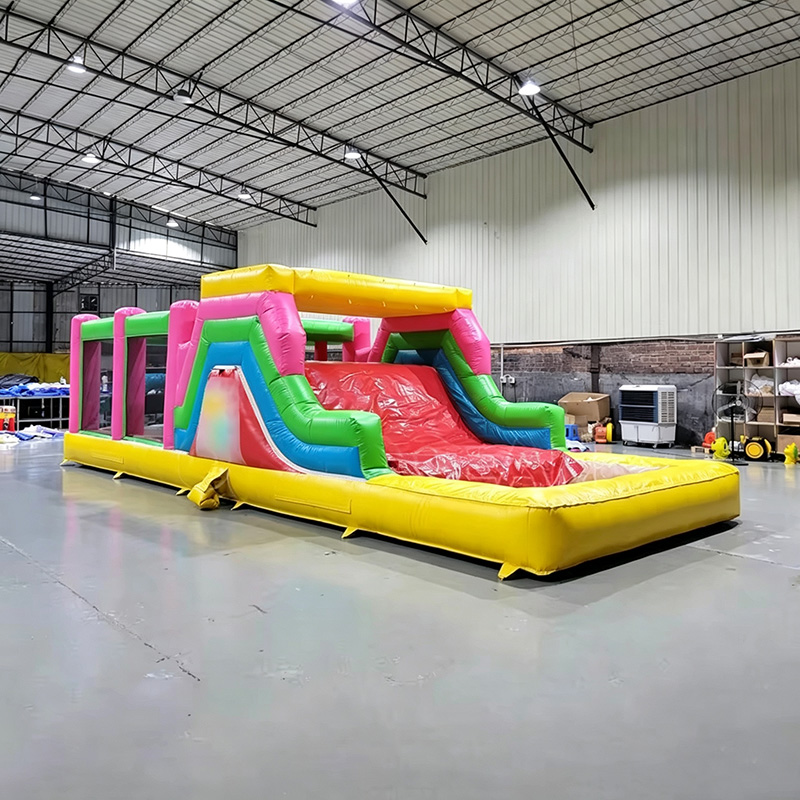 2026 Novo Percurso de Obstácul - Water Slide Inflatable avaliação e preço