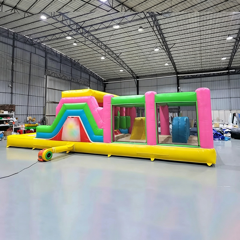 2026 Novo Percurso de Obstácul - Water Slide Inflatable avaliação e preço