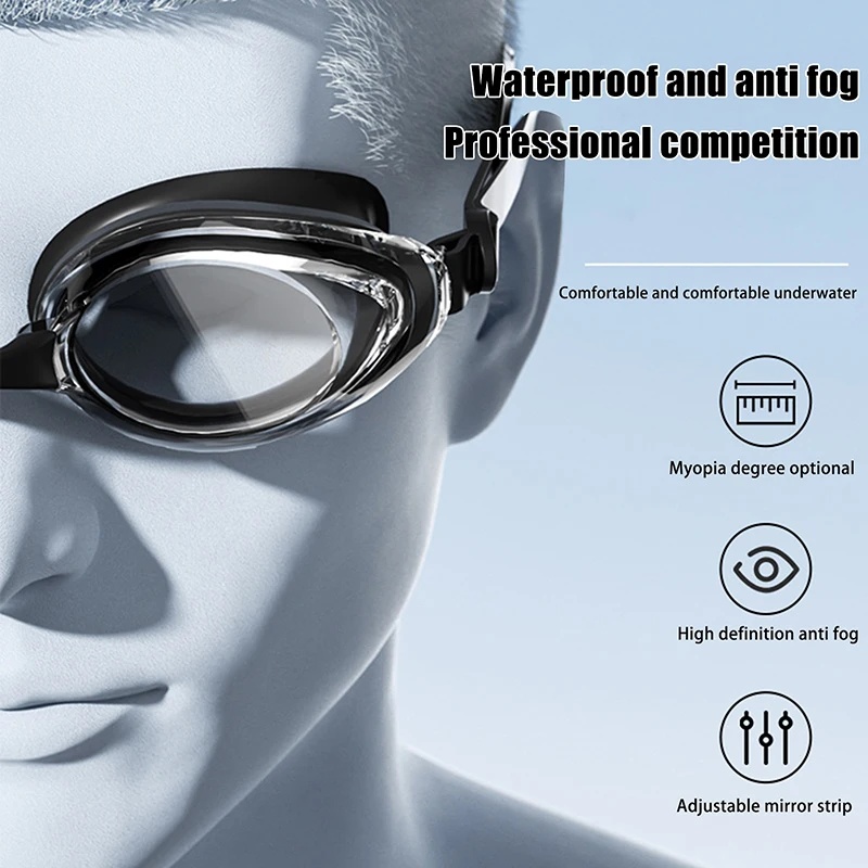 Óculos de natação profissionai - Swim Goggles Anti Fog Uv avaliação e preço