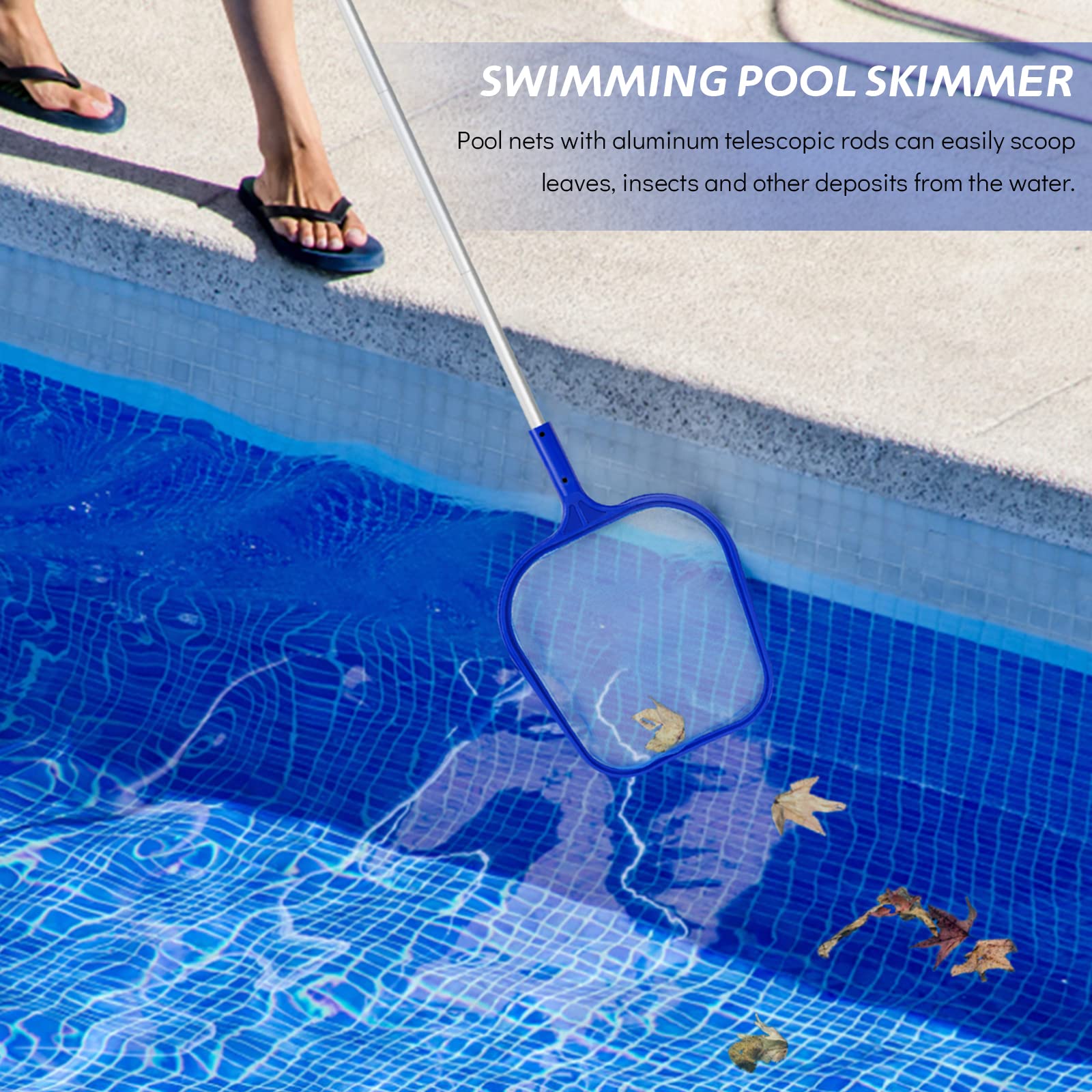 Rede de Limpeza para Piscina,  - Pool Skimmer Net avaliação e preço