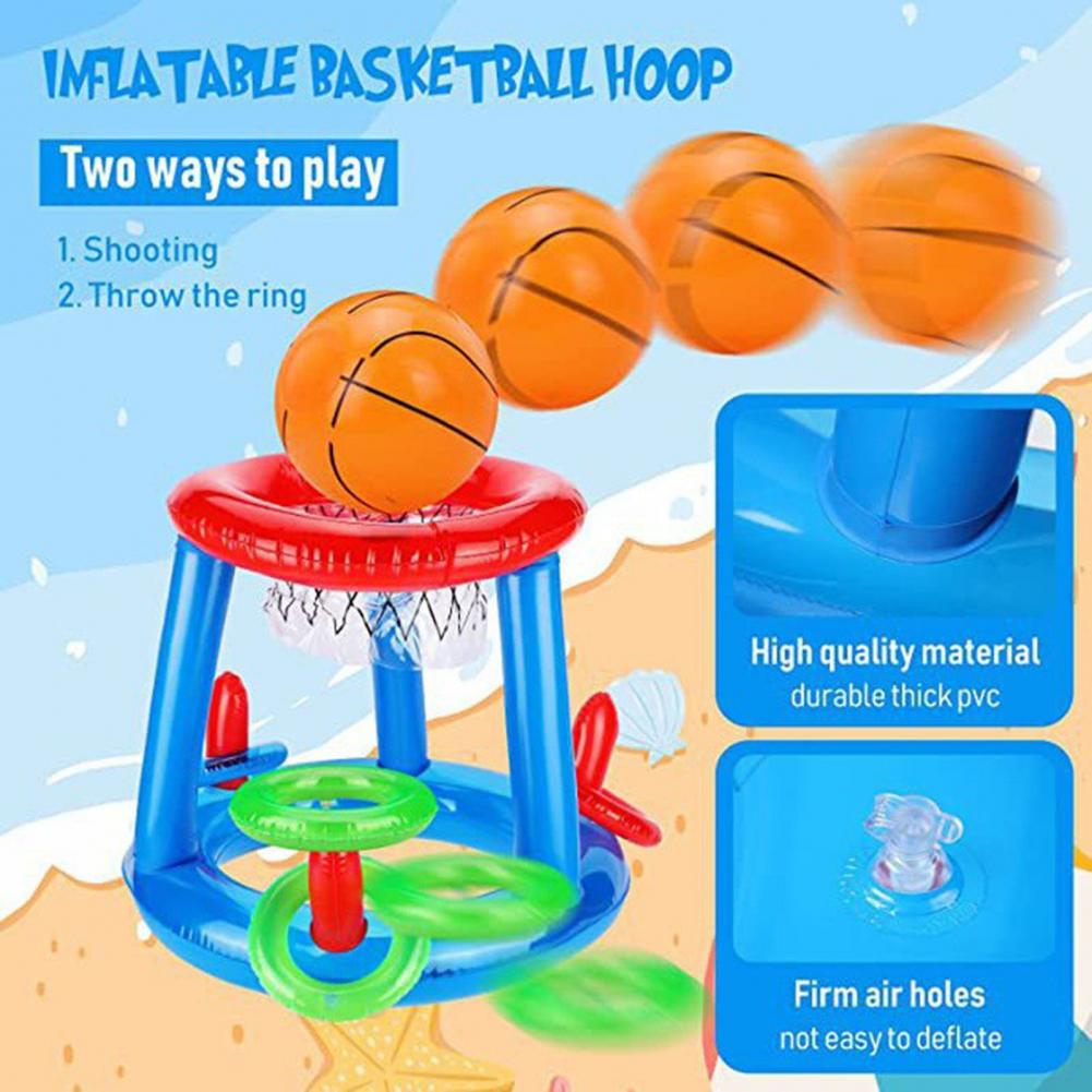 Conjunto de Jogo Inflável de B - Pool Float Ring Inflatable avaliação e preço