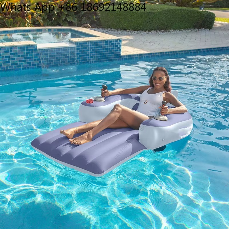 Nova Cadeira Flutuante Infláve - Pool Lounger Inflatable avaliação e preço