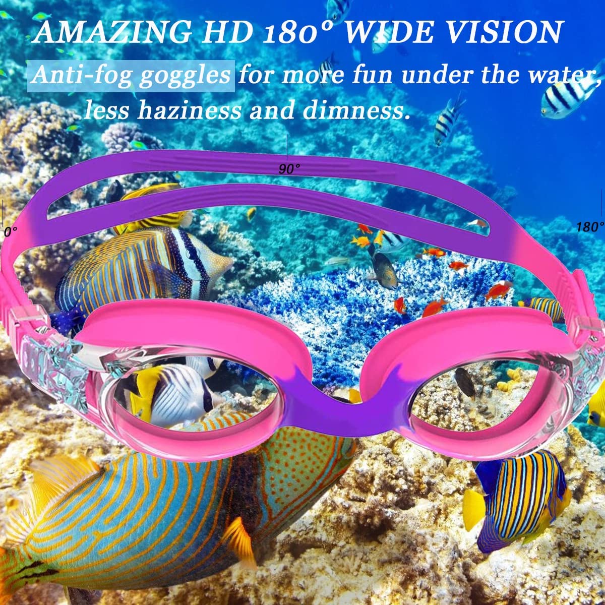 Óculos de natação para criança - Swim Goggles Anti Fog Uv avaliação e preço