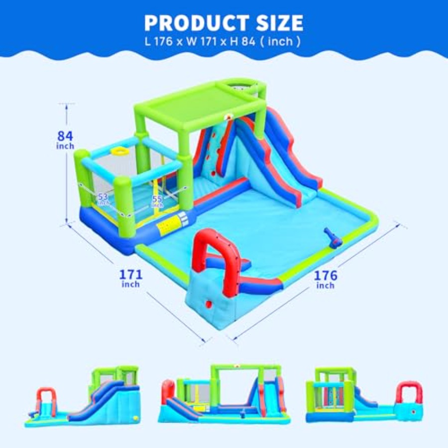 Escorregador Inflável para Uso - Water Slide Inflatable avaliação e preço
