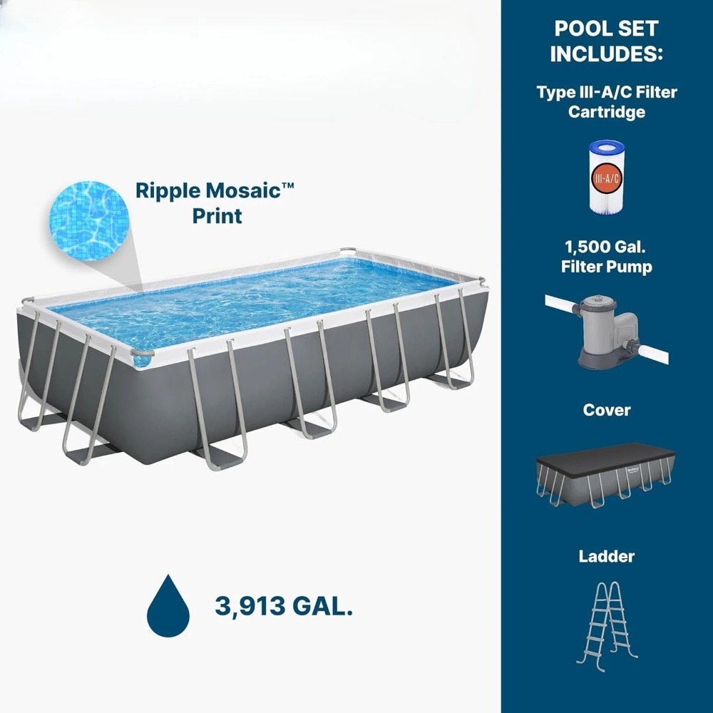 Conjunto de Piscina Elevada co - Pool Ladder Above Ground avaliação e preço