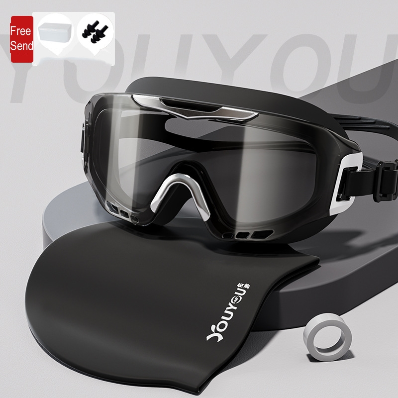 Masculino feminino anti-nevoei - Swim Goggles Anti Fog Uv avaliação e preço
